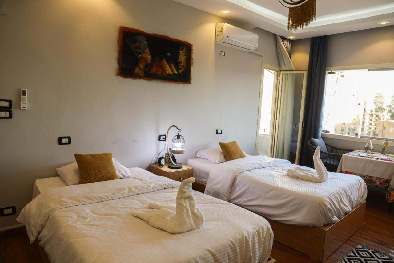 King Tout Hotel Pyramids View Caïro Buitenkant foto
